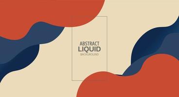 Abstract liquid dynamic background vector