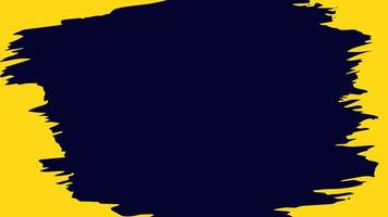 black and yellow grunge modern thumbnail background vector