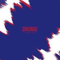 Red and Blue modern grunge thumbnail background vector