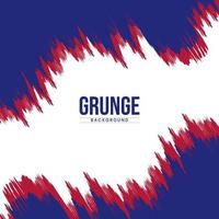 Red and Blue modern grunge thumbnail background vector