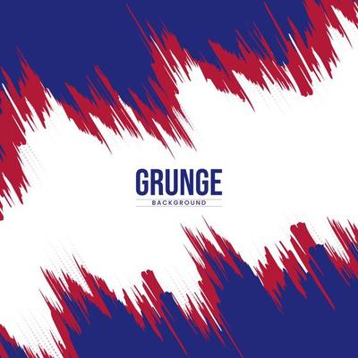 Red and Blue modern grunge thumbnail background