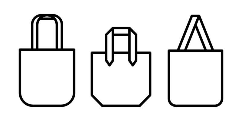 Tote Bag Vector Art, Icons, and Graphics for Free Download