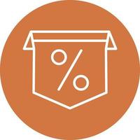 Label Icon Style vector