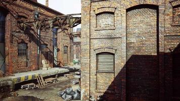 oficinas modernas estilo loft ubicadas en los edificios de la antigua fábrica video