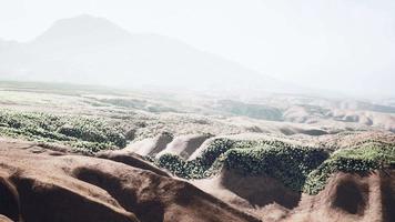 vista del deserto dall'aereo video