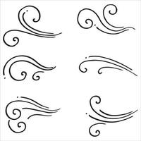 doodle wind illustration vector handrawn style