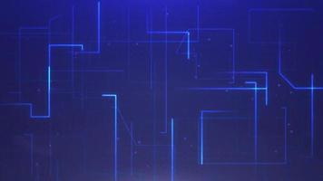 colorful cyber abstract background of moving ui technology concept video