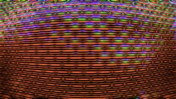 apparaatschermpixels fluctueren met kleur en videobeweging - loop video