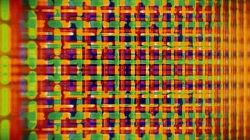 Device screen pixels fluctuate with color and video motion - Loop