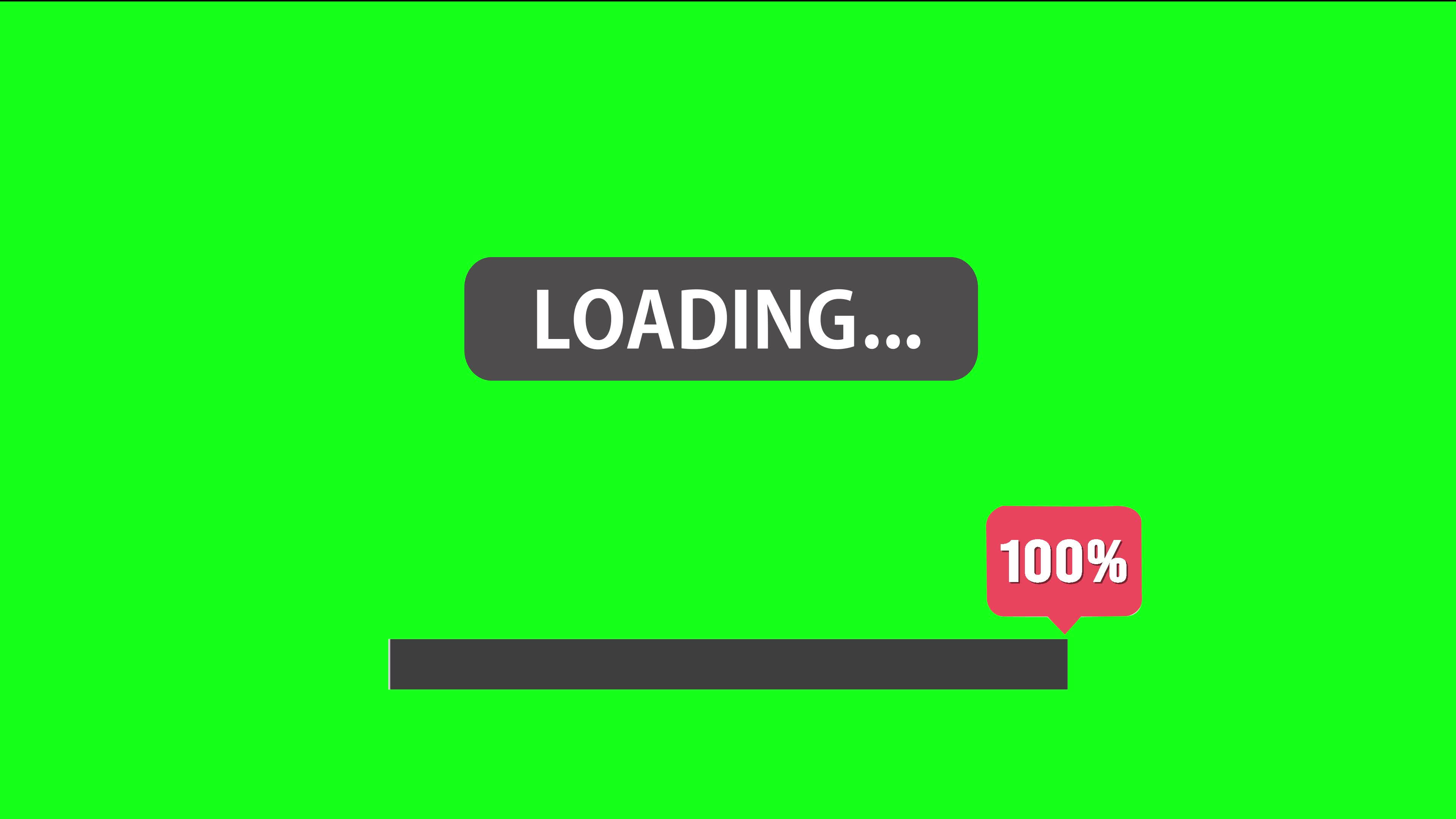 Loading Progress Bar Animation Green Screen 6299129 Stock Video at Vecteezy