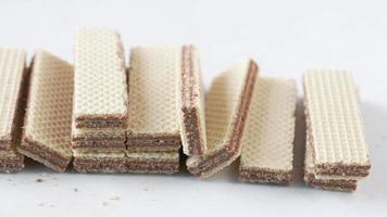 detail short of wafer roll chocolate video