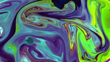 Fluid Painting Abstract Texture Intensive Colorful Mix Of Galactic Vibrant Colors Texture Style video