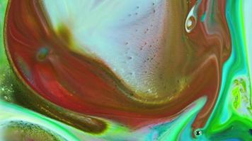 Fluid Painting Abstract Texture Intensive Colorful Mix Of Galactic Vibrant Colors Texture Style video