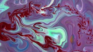 Fluid Painting Abstract Texture Intensive Colorful Mix Of Galactic Vibrant Colors Texture Style video