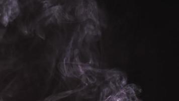 material de archivo de textura de fondo de humo abstracto video