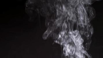 metraggio astratto di struttura del fondo del fumo video