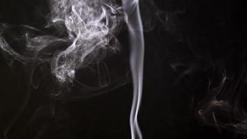 metraggio astratto di struttura del fondo del fumo video