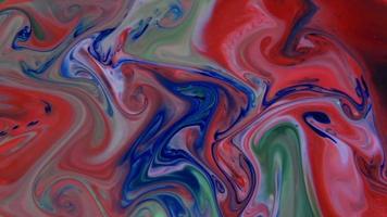 Fluid Painting Abstract Texture Intensive Colorful Mix Of Galactic Vibrant Colors Texture Style video