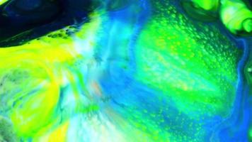 Fluid Painting Abstract Texture Intensive Colorful Mix Of Galactic Vibrant Colors Texture Style video