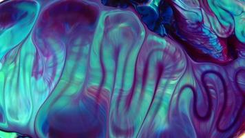 Fluid Painting Abstract Texture Intensive Colorful Mix Of Galactic Vibrant Colors Texture Style video