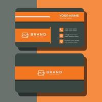 Creative And Simple Business Card vector