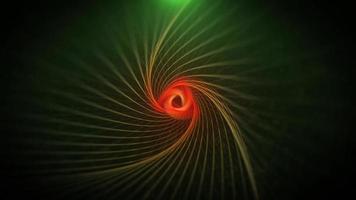 Abstract Swirling Spiral Tunnel Light Background Loop