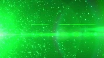 linsutstrålning ljuspartikel video