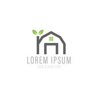 Barn Farm Minimalist Vintage Retro. Logo design inspiration vector