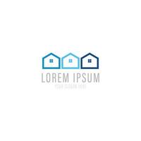 Warehouse icon Logo Design Vector Template Illustration.