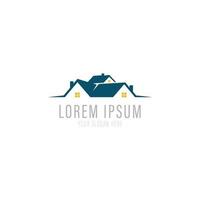 Roof home logo icon vector graphic design illustration idea.