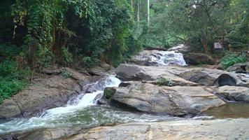 beautiful Mae Sa Waterfall in Chiang mai, Thailand video