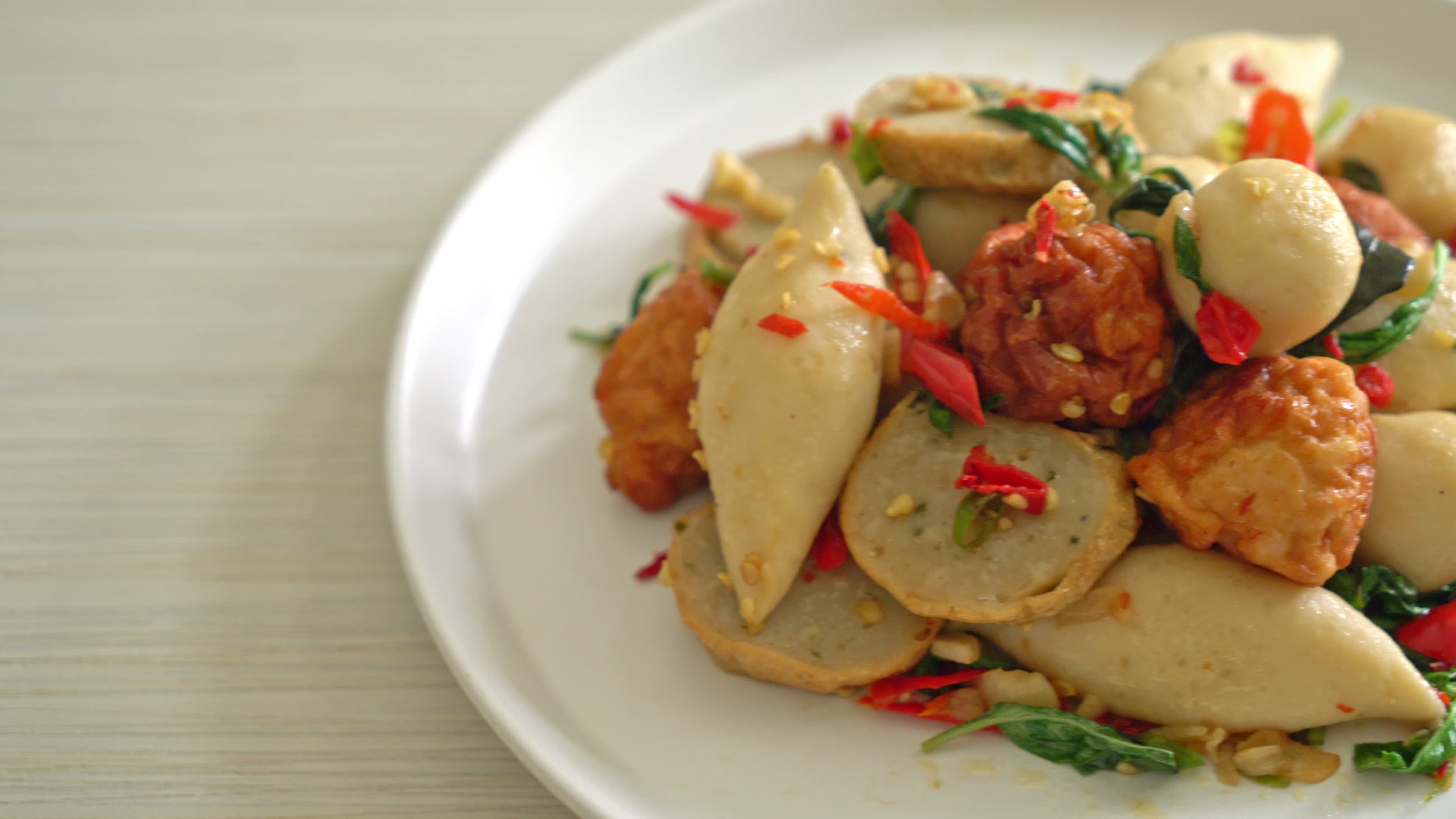 Fish Ball Stock Video Footage for Free Download