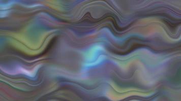 Abstract holographic multicolored textural background video