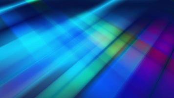 Abstract blue linear gradient background with luminous rays