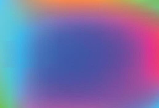Smooth and blurry colorful gradient mesh background. vector