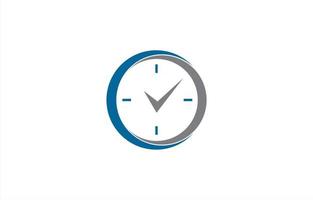 reloj cronómetro reloj barómetro manómetro medición de tiempo vector logo diseño
