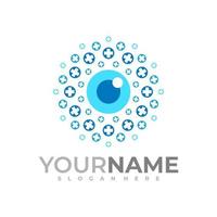 Medical Eye logo vector template, Creative Eye logo design concepts