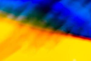 Background in the colors of the flag of Ukraine. Abstract image of Russia's war against Ukraine. Smoke, blood, fire, photo