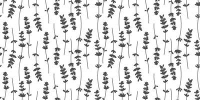 A pattern of vector plant elements of laurels, leaves, flowers, branches. Suitable for invitations, greeting cards, quotes, blogs, wedding frames, posters. Vector illustration