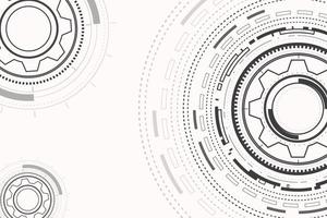 digital technology and engineering, digital telecoms concept, Hi-tech ,futuristic technology background, vector illustration.