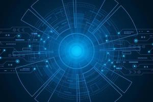 Sci fi futuristic user interface, HUD, Technology abstract background , Vector illustration.