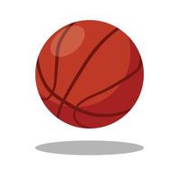 este es un icono de baloncesto vector