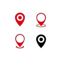 Location vector icon. Place symbol. GPS pictogram, flat vector sign isolated on white background. Simple vector illustration for graphic and web design.