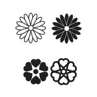 Vector illustration of hand drawn wreaths. Cute doodle floral wreath frame set