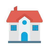 Estate house Vector icon which is suitable for commercial work and easily modify or edit it
