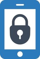 mobile security Isolated Vector icon which can easily modify or edit
