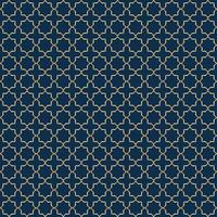 Seamless arabic geometric pattern vector