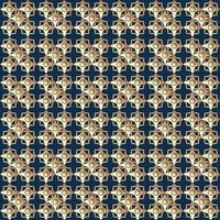 Seamless arabic geometric pattern vector