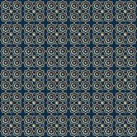 Seamless arabic geometric pattern vector