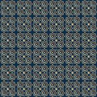 Seamless arabic geometric pattern vector